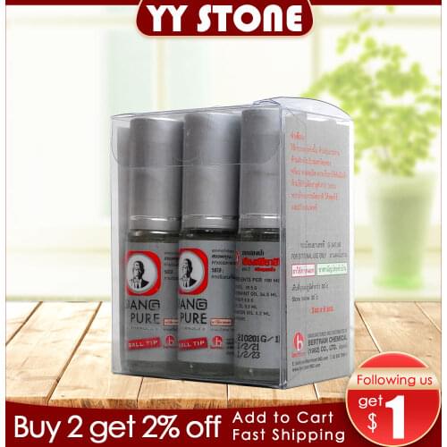 SIANG PURE balm oil mint Refreshing Influenza Cold Headache Dizziness Muscle Relax pain Essential Oil headache relief Fatigue