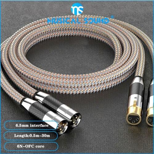 Ms Cannon Cable Plug Xlr Extension Mikrofon Cable For Audio Mixer Amplifiers Audiophile Music Enthusiast Capacitor Connector