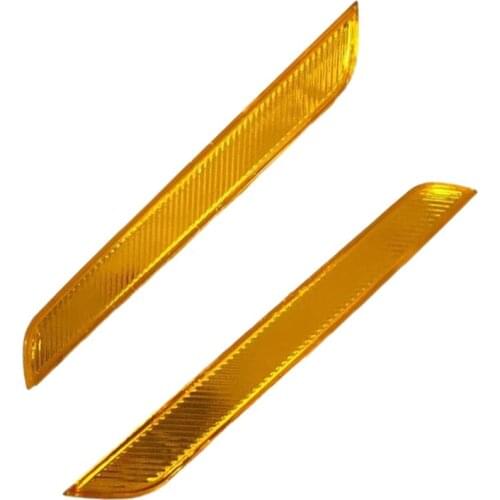 Yellow Side Marker Reflector 63147179991 63147179992 for -BMW X6 E71 E72 2008 -2014