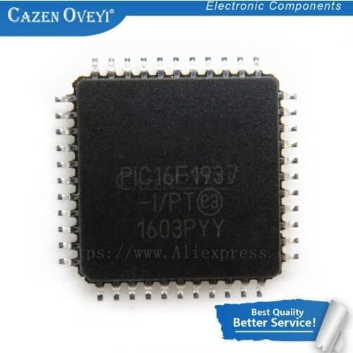 1pcs/lot PIC16F1937-I/PT PIC16F1937 TQFP-44 In Stock