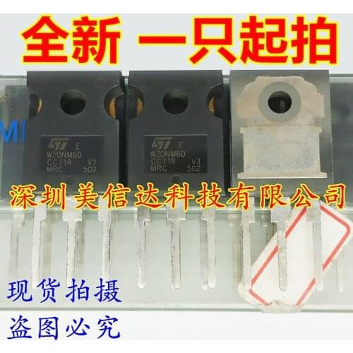 100% New&original W20NM60 20A600V STW20NM60 TO-247
