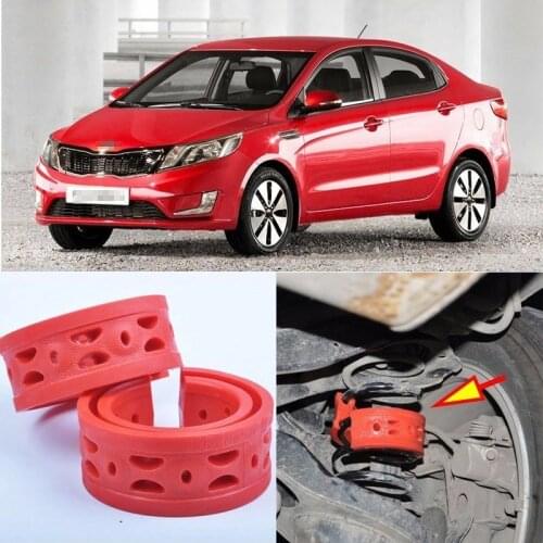 2pcs Rear Air Suspension Shock Bumper Spring Coil Cushion Buffer For KIA RIO