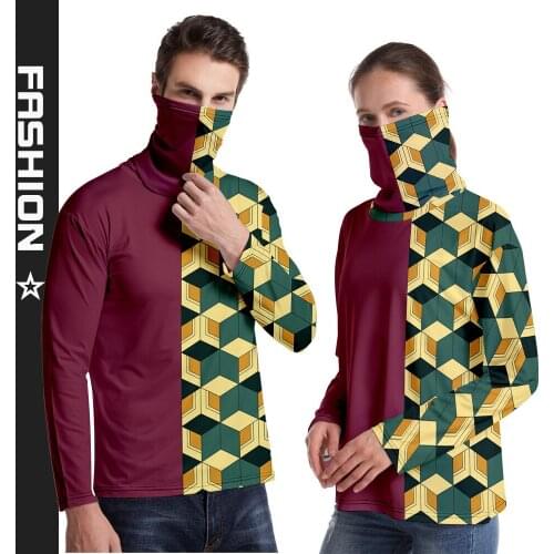 Demon Slayer Printing Mens And Womens Long Sleeve T-shirt