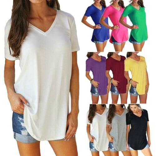 Plus Size 3XL 4XL 5XL t shirt women t-shirt large sizes tshirt casual long tunics female tops white tee shirt femme Summer 2019