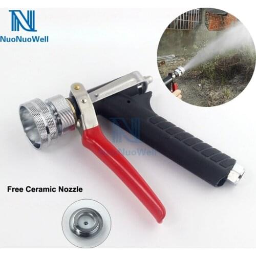 Imported Quality Spraying Gun Garden Irrigation Short Sprayer 1.5mm Nozzle Heads Agriculture Pesticide Sprinkler High Pressure