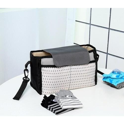 New Arrival Baby Stroller Bag Mummy Organizer Bag Nappy Diaper Bags Carriage Buggy Pram Cart Basket Hook Stroller Accessories