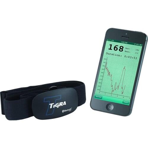 Original TIGRA Sport Smart Heart Rate Monitor Running Cycling Bluetooth Chest Strap Wireless Outdoor Tigra Heart Rate Sensor