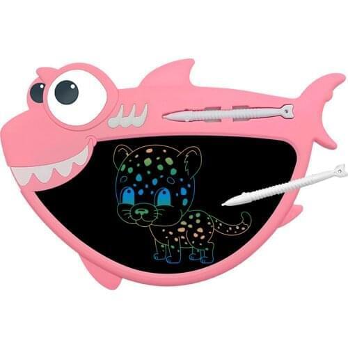 LCD Writing Tablet Drawing Pad Colorful Handwriting Board 8.5inch with Stylus Lock Button for Toddler Kids Learning Toy