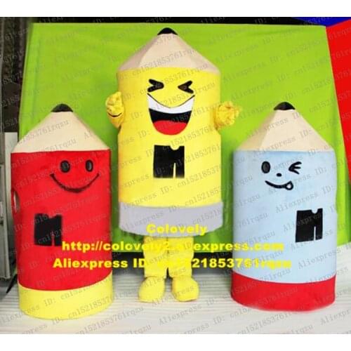 Lead Pencil Wax Crayon Pastels Wax Pencil Oiled Chalk Pen Mascot Costume Adult Character Capping Ceremony Shopping Mall zz5272