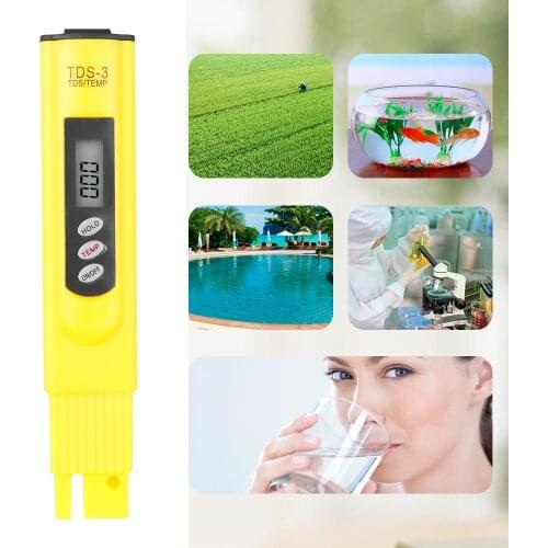 Accuracy 0.01 TDS Meter Pen of Tester For Aquarium Pool Water Wine Urine TDS Tester Automatic Calibration Measuring Tool