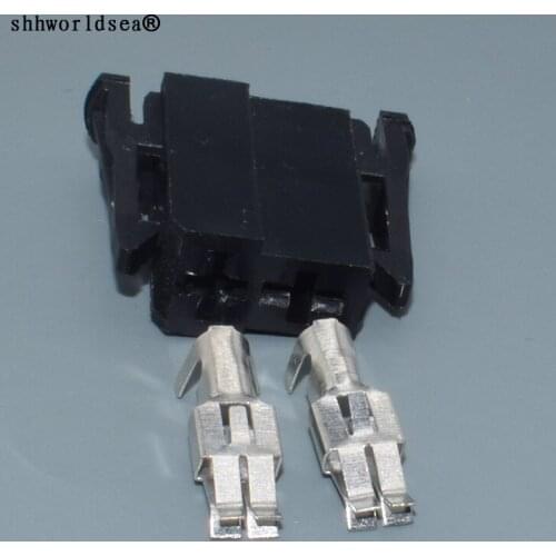 Worldgolden DJ70254-6.3-21 car male female Connector cable 2 pin automobile housing Terminal auto Connector automotive plug
