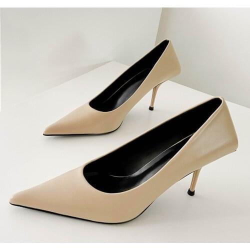 2021 Women High Heels Pumps Scarpins Office Ladies Designer White Green Black Heels Prom Stiletto Dress Party Shoes