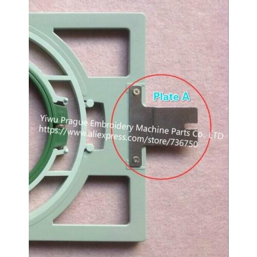 1 pair Spider Frame Base connecting plates for some of Tajima and Chinese embroidery machine spare parts offered by store 736750