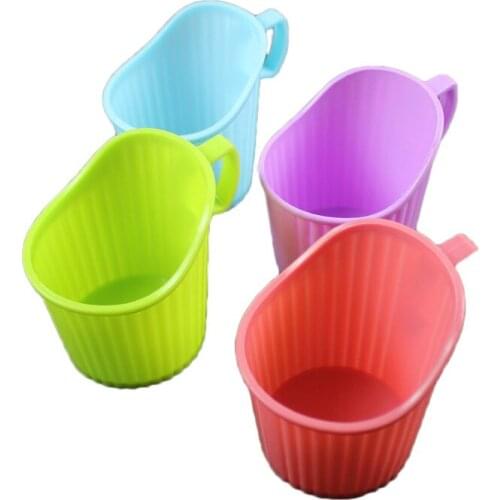 1pcs Plastic Disposable Paper Cup Holder Anti-scalding Insulation Cup Set Kitchen Accessories Home Decoration Accessories