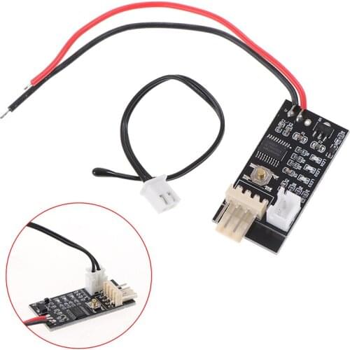 1pcs VHM-802 12V PWM 4-Wire Fan Temperature Speed Controller Governor For PC Fan