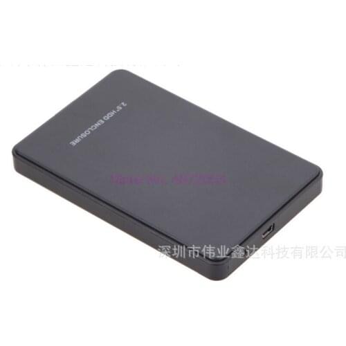 50pcs USB 2.0 HDD Hard Drive 2.5 inch SATA box 2TB External Enclosure Mobile Disk Box for Cases laptop hard drivec Hard Disk