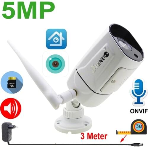 5MP IP Camera Wireless 64G Cctv Two-way Audio Security Surveillance Outdoor Waterproof Home Cam Infrared Night Wifi XMeye ICSee