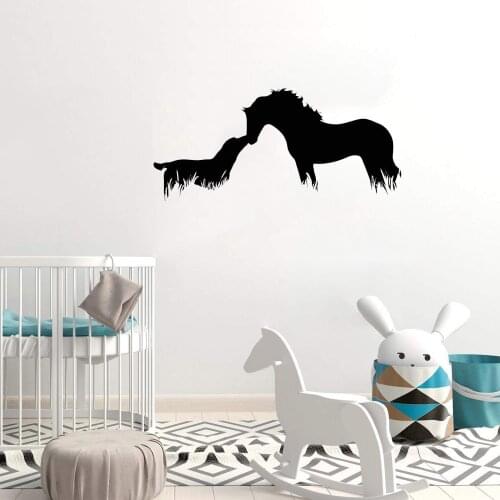 Abstract Animals Wall Decal Pet Horse Dog Wall Sticker For Veterinary Clinic Pet Groming Stickers Vinyl Mural DW9983
