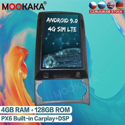 For Chrysler 300C 2004+ Android 9.0 Car Multimedia Player Tesla Style GPS Navigation Auto Radio Stereo Tape Recorder Head Unit