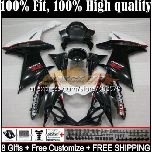 GSXR600 For SUZUKI GSXR 600 750 K11 11 12 13 14 15 16 17 7CL.37 GSXR750 2011 2012 2013 2014 2015 2016 2017 Fairings flames black