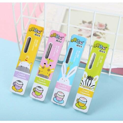 Cute Cartoon Mechanical Pencil Automatic Pencil Lead 0.5mm/0.7mm 2B Pencil Refill Office School Supplies 5pcs/lot