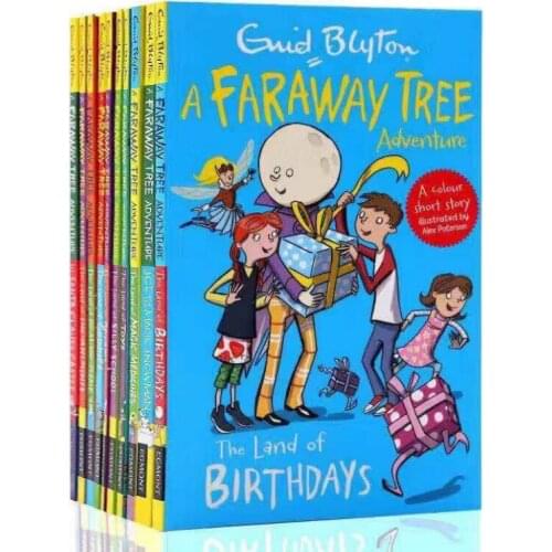 5-12 year Childrens English story book Faraway Tree english picture book help child be reader early education book 10pc/set