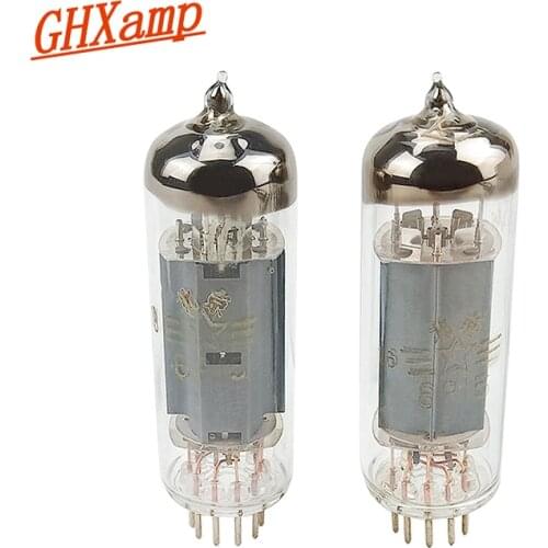 GHXAMP Tube Preamplifier 6P15-T Electronic Valve Pentode Replace 6CH6 12BY7 EL180 For Video Output Voltage Amplification 2PCS