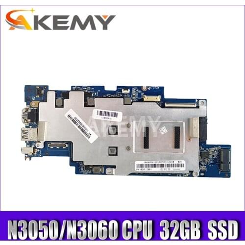 5B20L63294 For 100S-14IBR Lenovo IdeaPad 100S-14IBR 1501B_01_01 Laptop motherboard N3050/N3060 CPU 4G RAM 32GB SSD