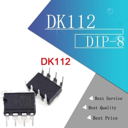 10pcs/lot DK112 DIP8 DIP 12W AC-DC switching supply control chip DK new original