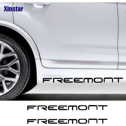 2pcs Decal Sticker Car Body Sticker For Fiat Freemont