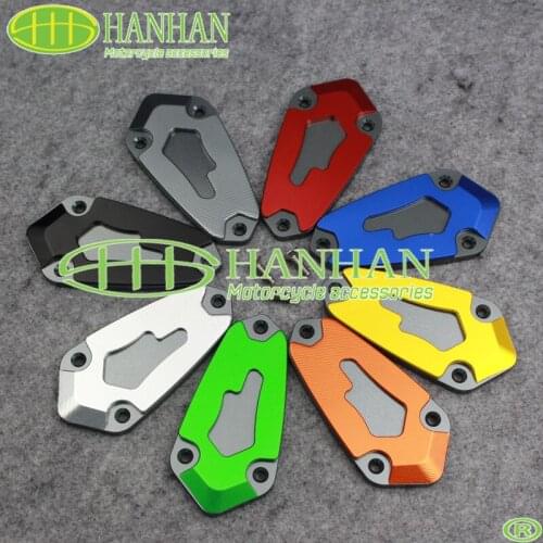 Motorcycle CNC Front Brake Fluid Tank Cap Cover For Kawasaki Z750R 10-14 Z1000 10-15 Z1000SX 11-15 GTR1400 ZG1400