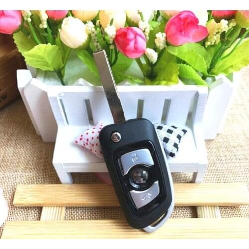 Folding Flip Remote Key Shell Key Case For Brilliance V5 H530