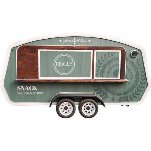 Street Sale Hot Dog Cart Mobile Electric Juice Bar Ice Cream Food Truck Unique Design Fast Food Vending Cart