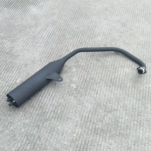 Motorcycle Exhaust Pipe Rear Disc Brake Muffler Chimney for Kiden Kd150-f h v j z l g