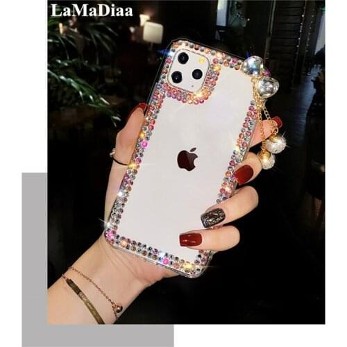 Protect Case For Xiaomi Redmi5 6 4X 4A 5A 6A 8A Note4 5 6 7 8 Pro 4X 5A Phone Crystal Diamond Glitter Bow Soft Phone Case Cover