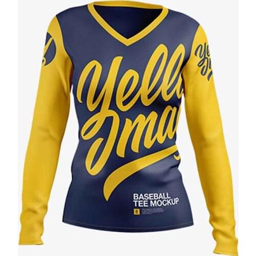 Female cycling bike clothing mtb long sleeve shirt downhill jersey cycling shirt Motocross jersey Breathable sportswear