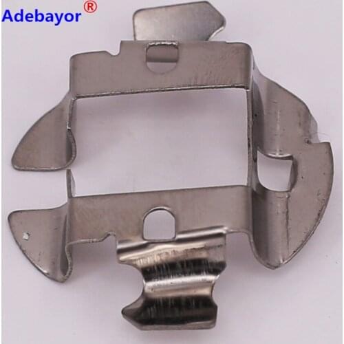 Free shipping 10pieces H7 HID Xenon Bulb Adapters Holders For Germany Vehicles Bm x5 760au di A6,ben z R350 Adebayor TK026