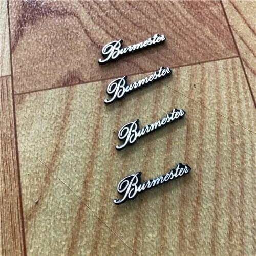 4X Burmester car stickers Audio Speaker sticker Car styling Interior decoration 29X8MM accessories