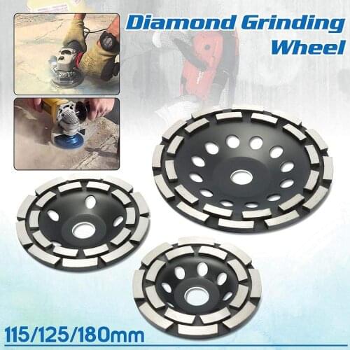 115/125/180mm Diamond Grinding Wheel Disc Bowl Shape Grinding Cup Concrete Granite Stone Ceramics Tools Dropshipping