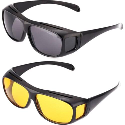 Car Night Sunglasses Night Driving Glasses Driver Goggles Enhanced Light Glasses Fashion Sunglasses Goggles Car Accessries