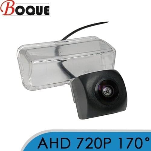 BOQUE 170 Degree 1280x720P HD AHD Car Vehicle Rear View Reverse Camera For Peugeot 206 207 307 Sedan Break 308 407 SW 5008
