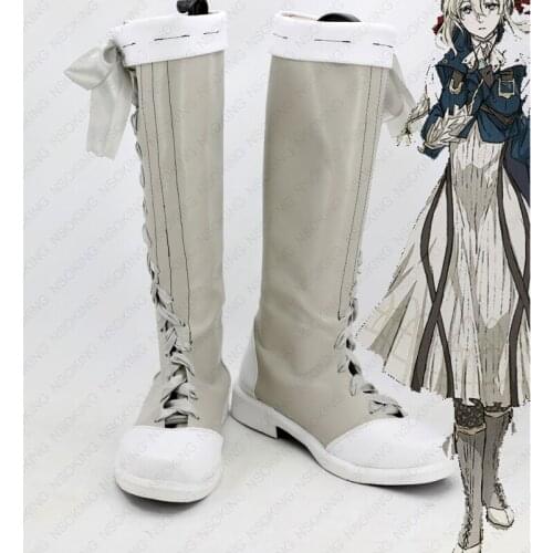 Violet Evergarden Boots Cosplay Anime Shoes 0002