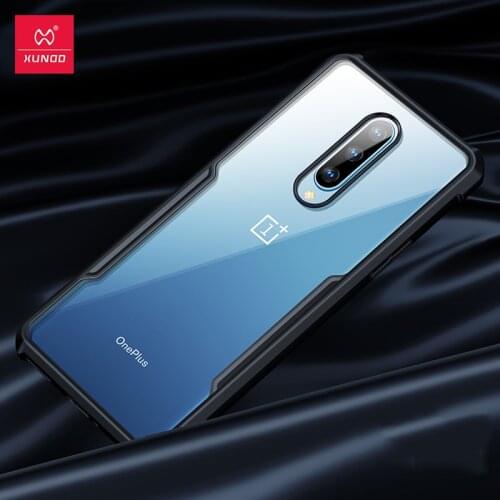 XUNDD Case For Oneplus 8 Case Original Transparent Autidrop Protective Cover Airbag Bumper Case For One Plus 8 Cover