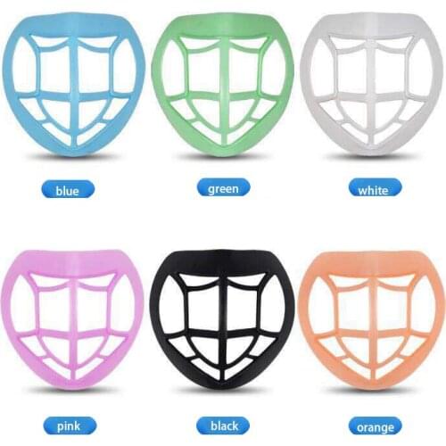 1pcs 6 color Breathable Lipstick Protection Breathing Space Increase Nose Protection 3D Mask Bracket Prevent Makeup Removal