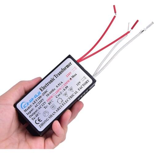 Electronic Transformer 160W/180W/200W/250W AC 220V To 12V Halogen Lamp