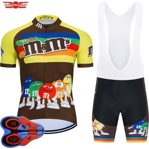 2021 Pro Cycling Jersey 9D Gel Set Funny Cycling Kit Quick Dry Bike Clothes Bicycle Clothing MTB Cycling Clothing Cycling Suit