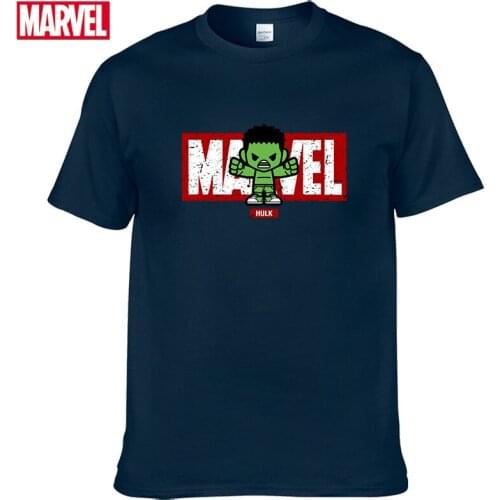 Marvel The Avengers Hulk T-shirt Comfortable Breathable 100% cotton Fashion clothes for teens Summer Tops Mens shirt #151