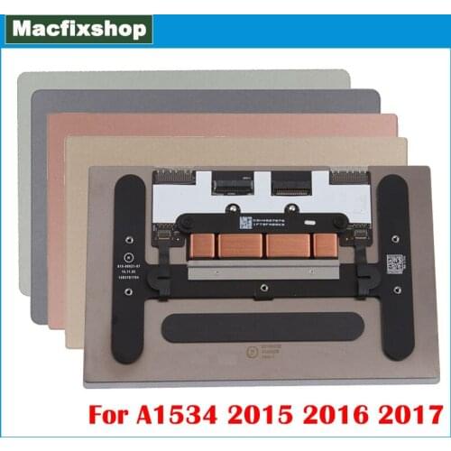 Grey Silver Rose Gold Pink A1534 Touchpad Touch Pad 2015 For Macbook 12" A1534 Trackpad Track Pad 2016 2017 Year Tested Working