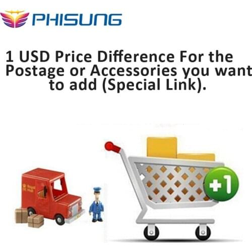 Special link for $1 USD additional pay for your required shipping method or add some accessories