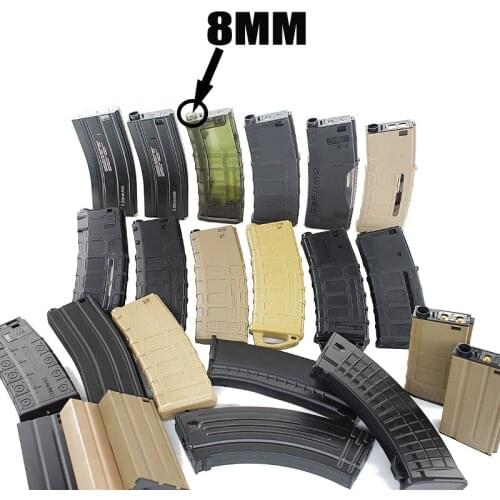 Outdoor Sports Tactical Magazine DIY Nylon Clip MAG Cartridge Updated Accessories for Jinming 8 9 10 M4 Gel Ball Gun